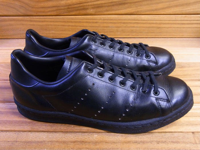 adidas.MADE IN FRANCE,70s,OFFICIAL,stan smith,BLACK,UK10,USED ...