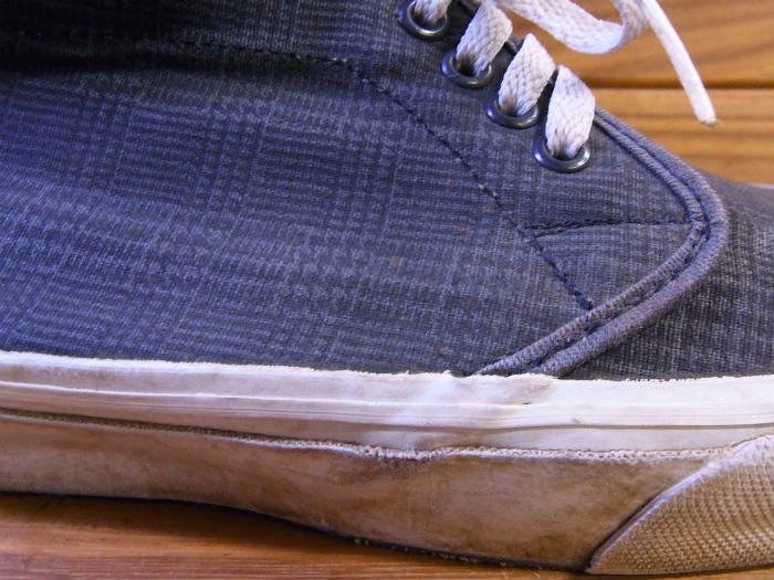 VANS.MADE IN USA,90s,CHUKKA BOOTS,,GRAY,US9,USED,オールドスニーカーズ