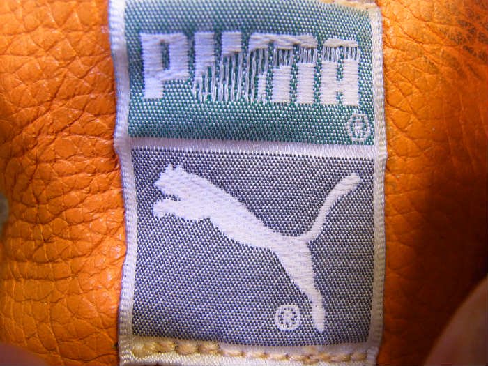 PUMA,90s00s,MADE IN CHINA,SUPER BASKET,GOLD,US8.5,USED