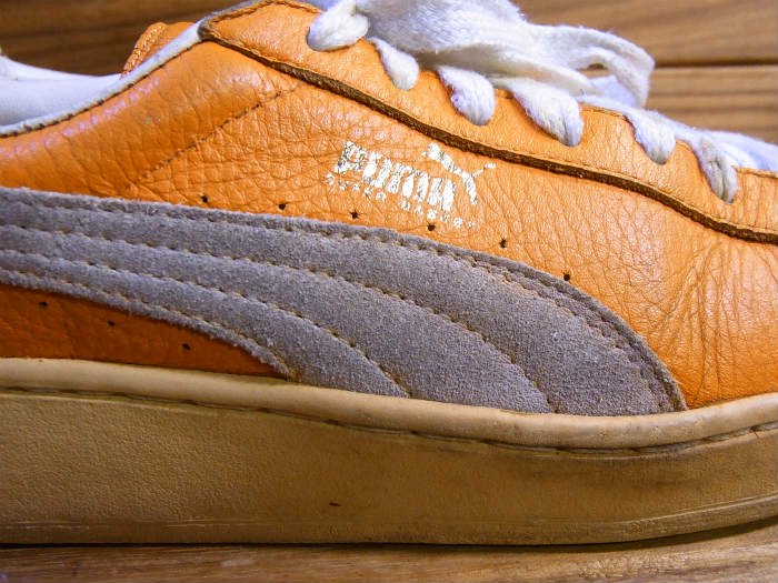 PUMA,90s00s,MADE IN CHINA,SUPER BASKET,GOLD,US8.5,USED