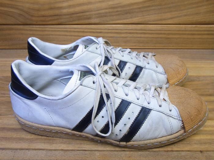 70年代 アディダス adidas BLUE STRIKE ブルーストライク レザースニーカー フランス製 メンズ28.0cm ヴィンテージ /saa009605