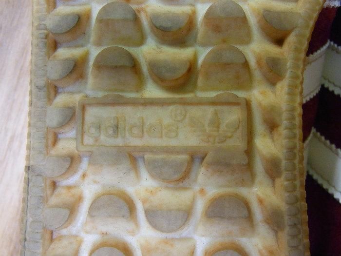 adidas,70s,MADE IN JAPAN, TORINO,SUEDE LEATHER,WHITE RED,UK8,USED