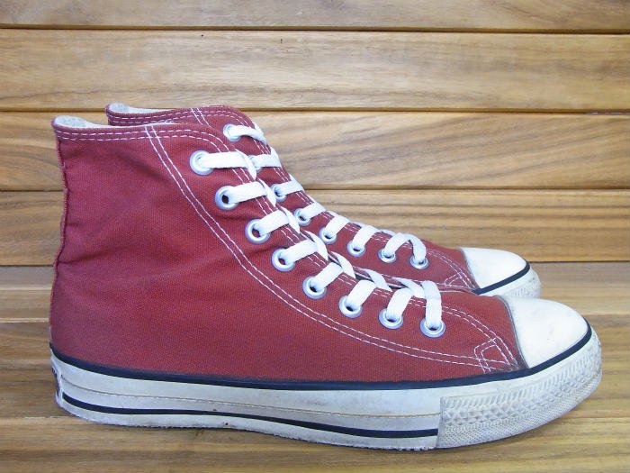 Converse,90s,MADE IN USA, ALL STAR,Hi-top,AUBURN,US7,USED