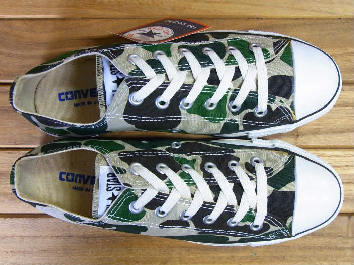 Converse.MADE IN USA,90s,ALL STAR,83OX,OLIVE,US7.5,DEAD STOCK!!,オールドスニーカーズ