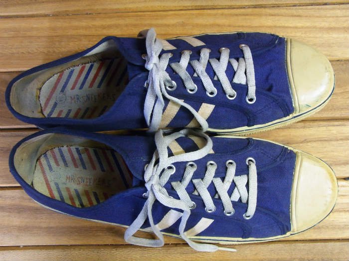 MR.SNEEKERS.MADE IN PHILIPPINE,70s,BASKET,NAVY/WHITE,US12