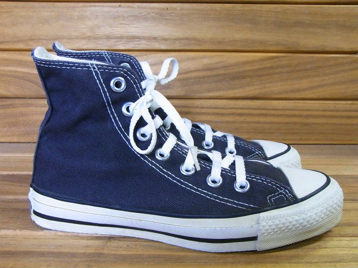 Converse.MADE IN USA,90s,ALL STAR,Hi,BLACK,US4,USED,オールド 