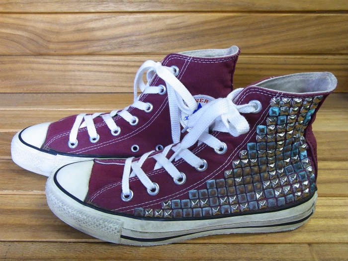 Converse.MADE IN USA,90s,ALL STAR,Hi,MAROON,HTC,US5.5,USED