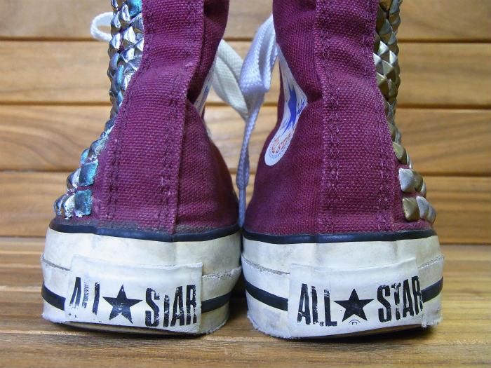 ⚫︎90s USA製 コンバース converse オールスター HI ハイ 紫 converse（コンバース） ALL STAR（オールスター）Hi パープル 4