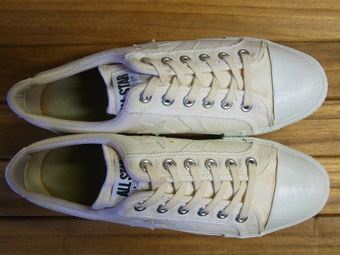 Converse,70s,MADE IN USA,ALL STAR  ,OX, CANVAS,WHITE,US9.5,DEAD STOCK!!