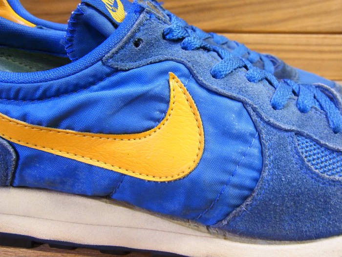 Nike 80s Made In Usa Internationalist Vintage Blue Yellow Us9 5 Used