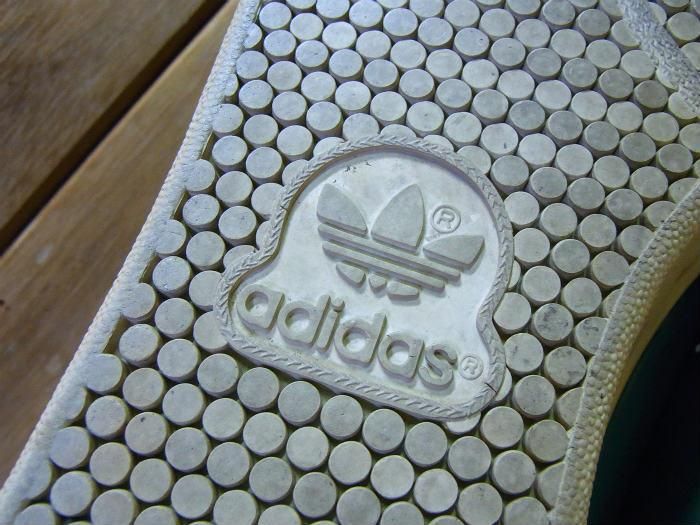 adidas,80s,MADE IN USA,STAN SMITH, FOOT LOCKER,GREEN/WHITE