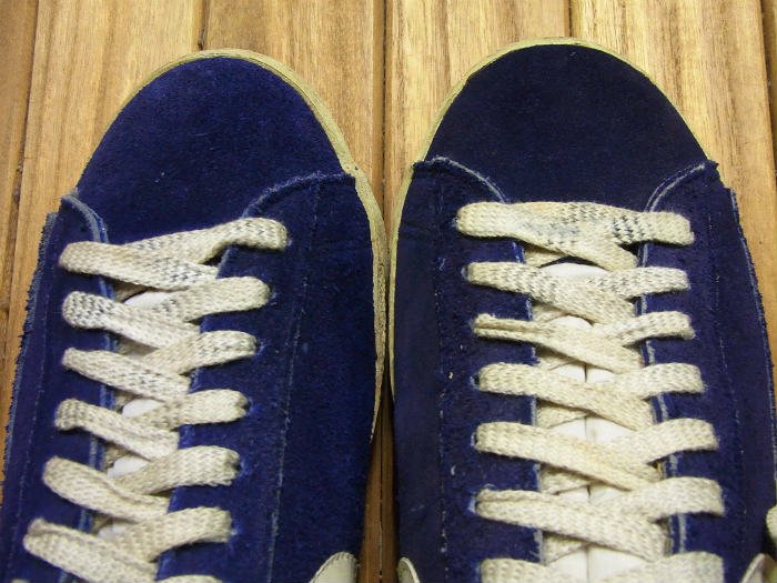 NIKE,70s,MADE IN TAIWAN,BLAZER SUEDE,BLUE/WHITE,vintage,US11,USED