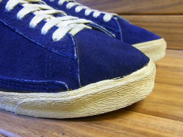 NIKE,70s,MADE IN TAIWAN,BLAZER SUEDE,BLUE/WHITE,vintage,US11,USED