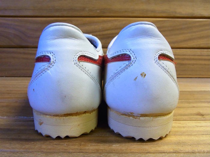 Onitsuka Tiger,70s,MADE IN JAPAN,BIKKAR,WHITE/RED,vintage,25cm,DEAD STOCK!!