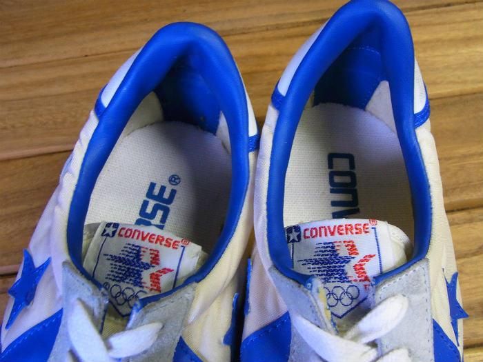 Converse,80s,MADE IN KOREA,LA 84 TRAINER,BLUE,WHITE,RED,US5,DEAD STOCK!! Converse,80s,MADE IN KOREA,LA 84 TRAINER,BLUE,WHITE,RED,US5,DEAD STOCK!!