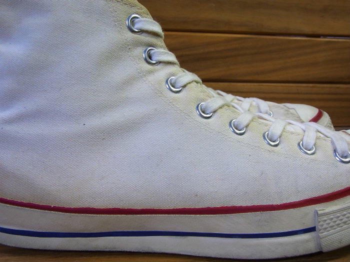 Converse,50s,MADE IN USA,ALL STAR,Chuck taylor,CANVAS,WHITE,US9.5,USED