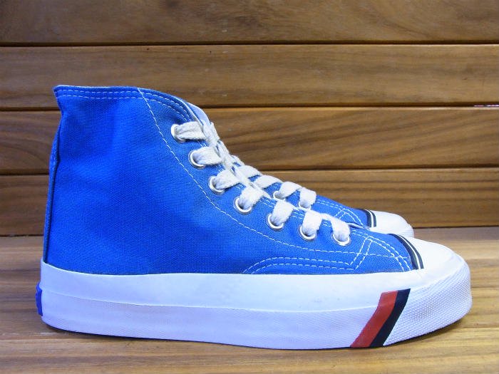 PRO-KEDS,90s,MADE IN COLOMBIA,ROYAL AMERICA,Hi,BLUE,US4.5,DEAD STOCK!!