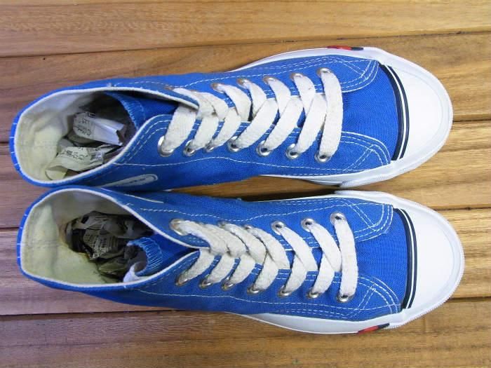 PRO-KEDS,90s,MADE IN COLOMBIA,ROYAL AMERICA,Hi,BLUE,US4.5,DEAD STOCK!!