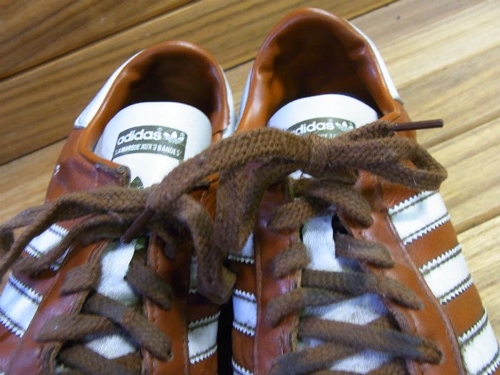 adidas,90s,MADE IN JAPAN,COUNTRY,BROWN,WHITE,UK7.5,USED