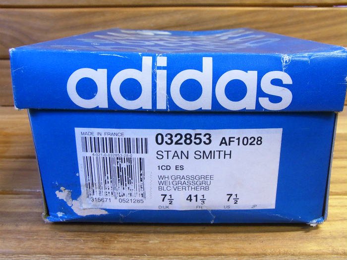 80sオリジナルデッドストック フランス製 スタンスミス 7 靴