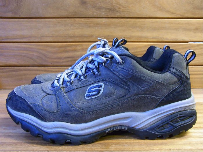 SKECHERS SPORT,00s,MADE IN CHINA, outdoor shoes,GRAY,vintage,US10,USED