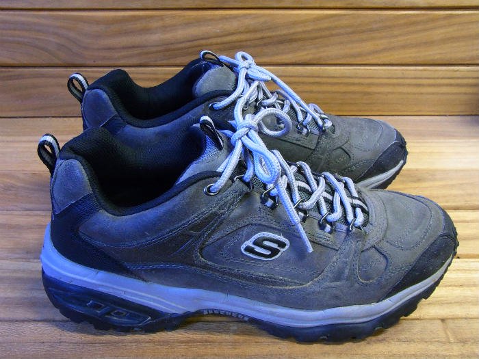 SKECHERS SPORT,00s,MADE IN CHINA, outdoor shoes,GRAY,vintage,US10,USED