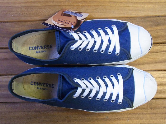 Converse,90s,MADE IN USA,Jack Purcell,vintage,CANVAS,NAVY,US9.5,USED