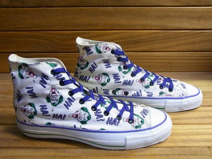 Converse,80s,MADE IN USA,ALL STAR,Hi,THE Joker,CANVAS,US9.5,DEAD STOCK!!