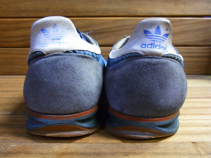 adidas,70s,MADE IN WEST GERMANY,SL72,SL76,DRAGON,BLUE,UK9,USED