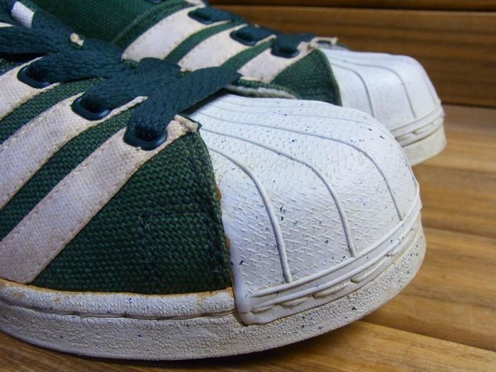 adidas,90s,MADE IN INDONESIA,SUPER STAR MODIFYED,HEMP,GREEN,US9,USED