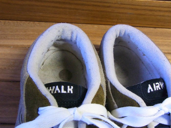 AIR WALK,90s,MADE IN KOREA,ONE,EFFECT,SUEDE,US8,USED