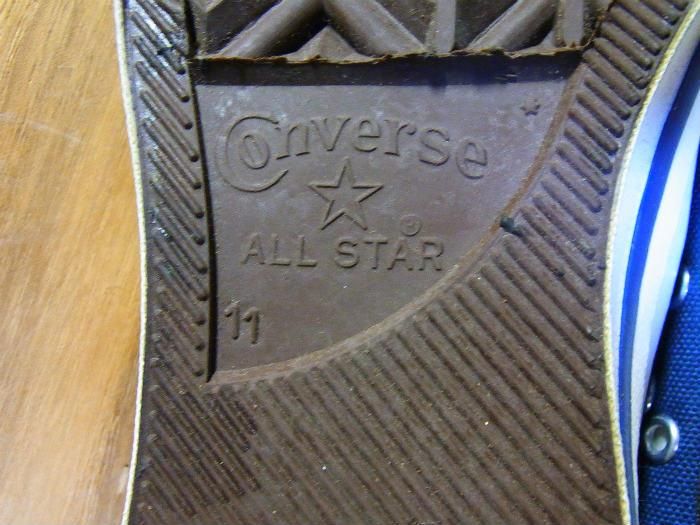 Converse,80s90s,MADE IN USA,ALL STAR,NAVY,OX,CANVAS,US11,DEAD STOCK!!