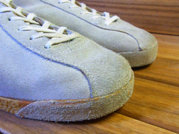 PUMA,70s,MADE IN YUGOSLAVIA,TE-KU,SUEDE,BEIGE,UK9.5,USED