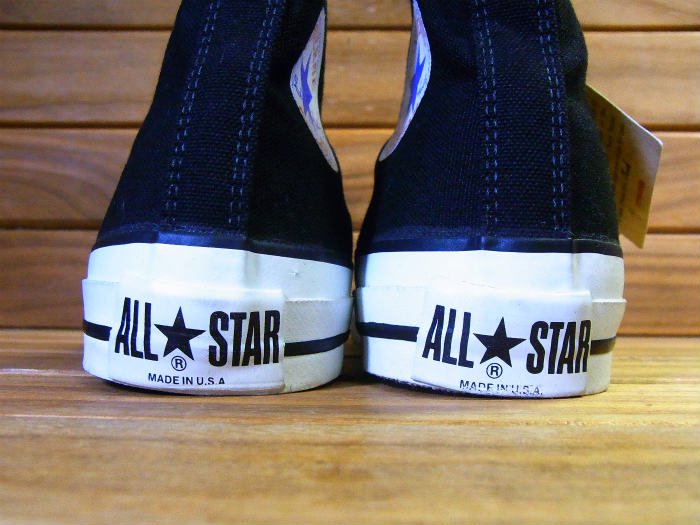 Converse,90s,MADE IN USA,ALL STAR,Hi-top,CANVAS,BLACK,US7,DEAD STOCK!!