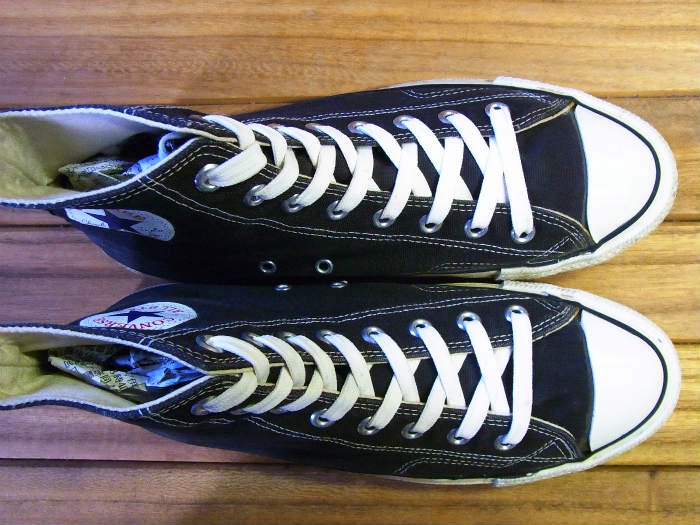 Converse,80s,MADE IN USA,ALL STAR,BLACK,Hi,CANVAS,US9,USED