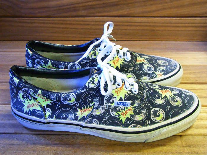 VANS,80s,MADE IN USA,ERA,BOOM!,200wt,CANVAS ,US10.5,USED