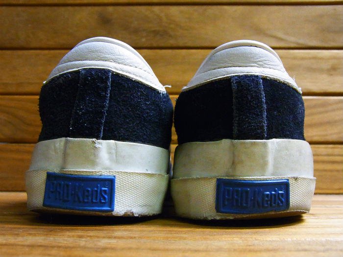 PRO KEDS,90s,MADE IN COLOMBIA,ROYAL PLUS,NAVY,SUEDE,vintage,US8,USED