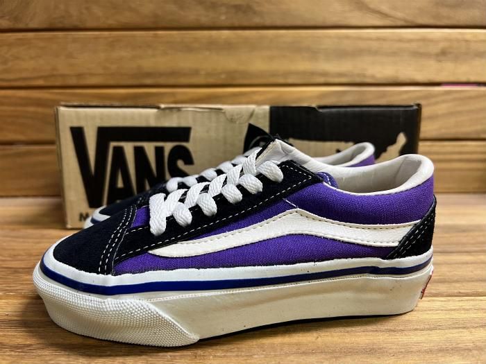 VANS,90s,MADE IN USA,OLD SKOOL,PURPLE,,USY12 1/2,DEAD STOCK!!