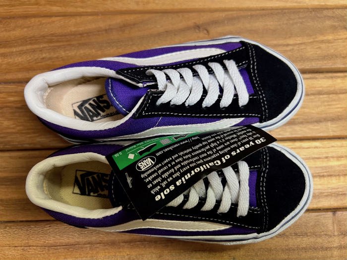 VANS,90s,MADE IN USA,OLD SKOOL,PURPLE,,USY12 1/2,DEAD STOCK!!