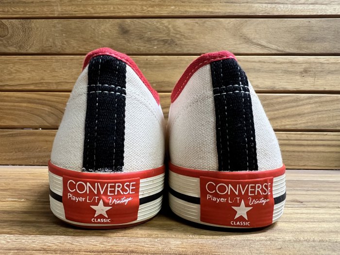 Converse,90s,MADE IN JAPAN,PLAYER LT,OX,2nd,CANVAS,US9.5,DEAD STOCK!!