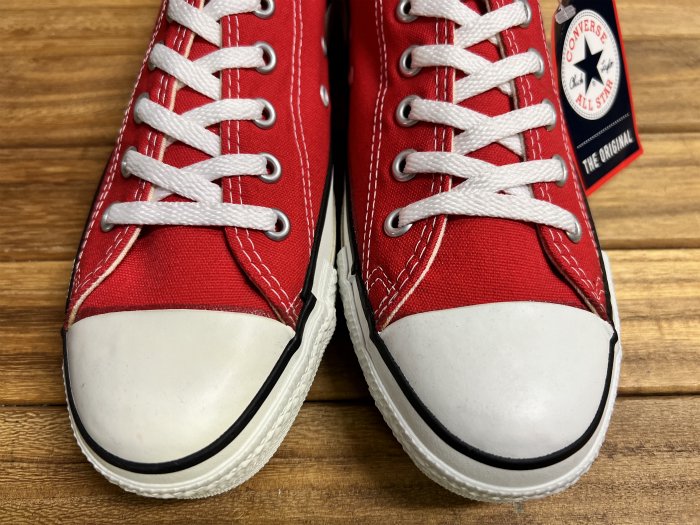 数量限定価格!! CONVERSE◇ローカットスニーカー/US7/RED/キャンバス