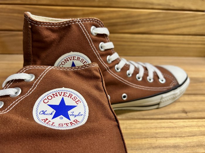 Converse,90s,MADE IN USA,ALL STAR,BROWN,Hi,CANVAS ,US9,DEAD STOCK!!
