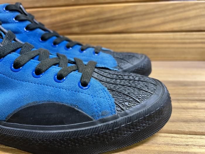 アメリカヴィンテージのスニーカー♡23.5 NIKE,70s,MADE IN USA,LDV,MESH x SUEDE,BLUE/ORENGE,US7.5,USED