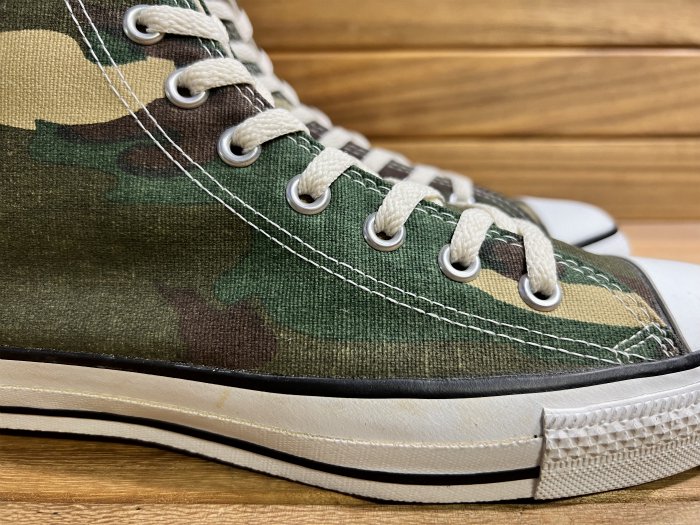 Converse,90s,MADE IN USA,ALL STAR,CANVAS OLIVE CAMOUFLAGE,Hi,US8.5 ...
