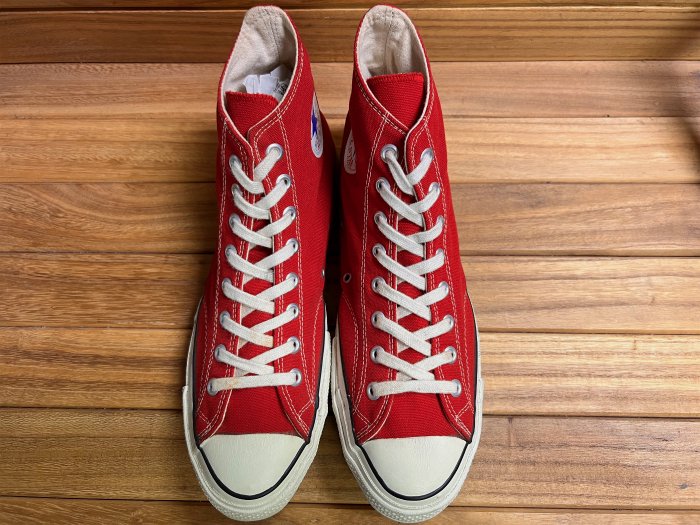 Converse,70s,MADE IN USA,ALL STAR,Chuck Taylor,RED,CANVAS,US11,USED