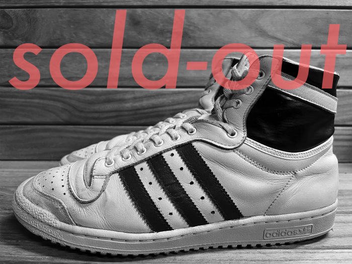 adidas,80s,MADE IN FRANCE,TOP TEN,WHITE,GREEN,LEATHER,UK10.5,USED
