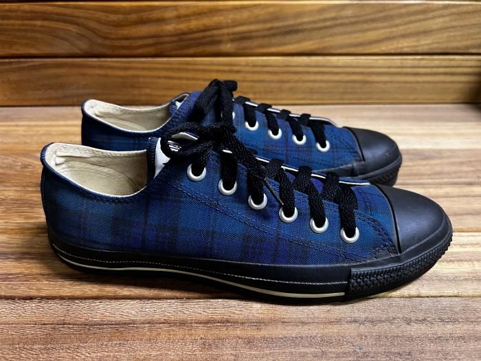 90s コンバースオールスター　usa製　デッドストック us10.5 Converse,90s,MADE IN USA,ALL STAR,OX,BLUE,CANVAS,US7.5,DEAD