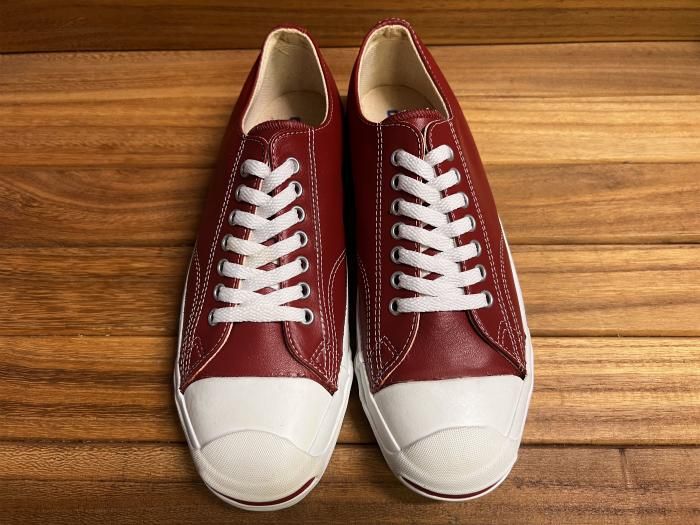 Converse,90s,MADE IN USA,Jack Purcell,OX,RED,LEATHER,US8,DEAD STOCK!!