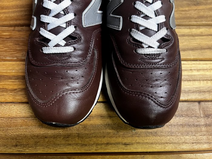 NEW BALANCE,90s,MADE IN USA,M576C,BROWN,LEATHER,US7.5,USED