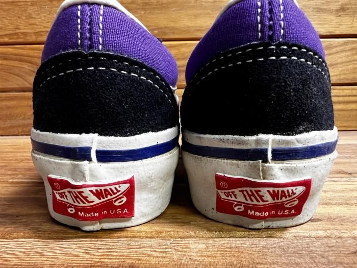 VANS,90s,MADE IN USA,OLD SKOOL,PURPLE,,USY13,DEAD STOCK!!